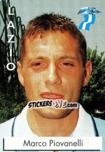 Sticker Marco Piovanelli - Calcioflash 1996 n. 137 - Euroflash