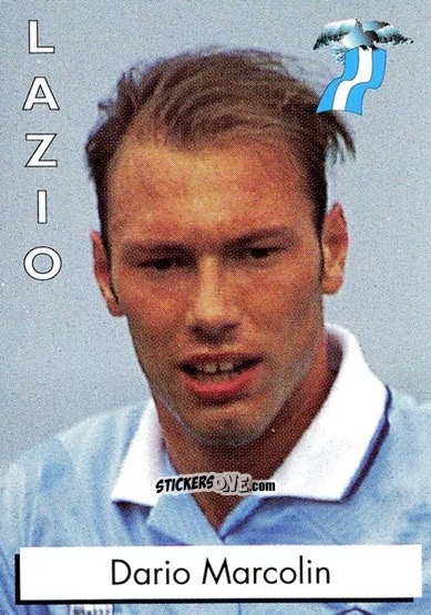 Sticker Dario Marcolin - Calcioflash 1996 n. 141 - Euroflash