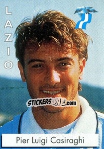 Sticker Pier Luigi Casiraghi - Calcioflash 1996 - Euroflash