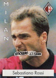 Sticker Sebastiano Rossi - Calcioflash 1996 n. 144 - Euroflash