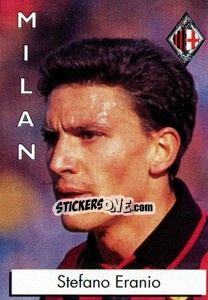Sticker Stefano Eranio - Calcioflash 1996 n. 154 - Euroflash