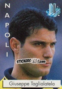 Sticker Giuseppe Taglialatela - Calcioflash 1996 n. 162 - Euroflash