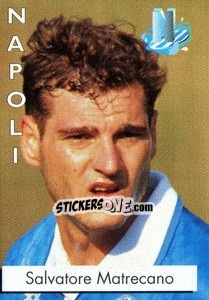 Sticker Salvatore Matrecano - Calcioflash 1996 - Euroflash