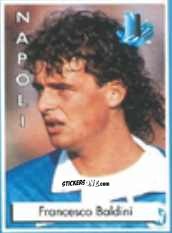 Cromo Francesco Baldini - Calcio Flash 1996 n. 169 - Euroflash
