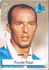 Figurina Fausto Pizzi - Calcio Flash 1996 n. 172 - Euroflash