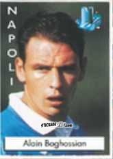 Cromo Alain Boghossian - Calcio Flash 1996 n. 173 - Euroflash