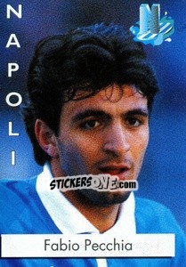 Cromo Fabio Pecchia - Calcioflash 1996 - Euroflash