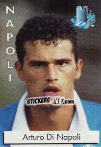 Sticker Arturo Di Napoli - Calcioflash 1996 - Euroflash