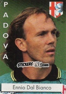 Sticker Ennio Dal Bianco - Calcioflash 1996 n. 181 - Euroflash