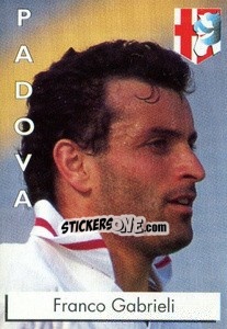 Sticker Franco Gabrieli - Calcioflash 1996 n. 183 - Euroflash