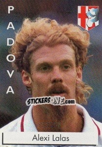 Sticker Alexi Lalas - Calcioflash 1996 n. 184 - Euroflash