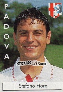 Sticker Stefano Fiore - Calcioflash 1996 n. 188 - Euroflash