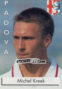 Sticker Michel Kreek - Calcioflash 1996 n. 194 - Euroflash