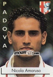 Sticker Nicola Amoruso - Calcioflash 1996 n. 195 - Euroflash