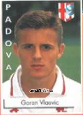 Figurina Goran Vlaovic - Calcio Flash 1996 n. 196 - Euroflash