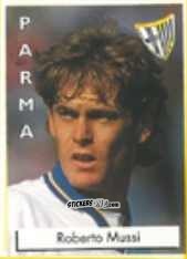 Sticker Roberto Mussi - Calcio Flash 1996 n. 205 - Euroflash