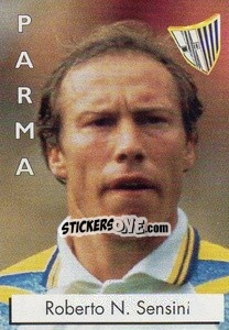 Sticker Roberto N. Sensini - Calcioflash 1996 n. 209 - Euroflash