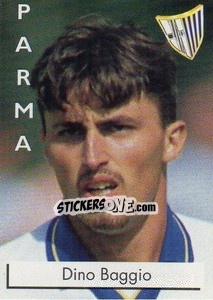 Sticker Dino Baggio - Calcioflash 1996 - Euroflash