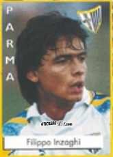 Sticker Filippo Inzaghi - Calcio Flash 1996 n. 213 - Euroflash