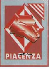 Sticker Scudetto Piacenza - Calcio Flash 1996 n. SC13 - Euroflash