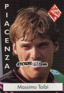 Sticker Massimo Taibi - Calcioflash 1996 n. 216 - Euroflash