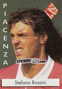 Sticker Stefano Rossini - Calcioflash 1996 n. 221 - Euroflash