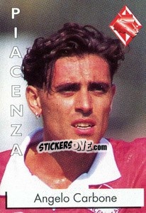 Sticker Angelo Carbone - Calcioflash 1996 - Euroflash
