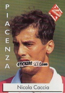 Sticker Nicola Caccia - Calcioflash 1996 - Euroflash