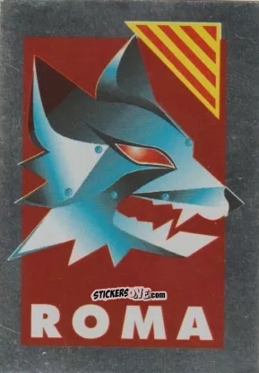 Sticker Scudetto Roma - Calcioflash 1996 n. SC14 - Euroflash