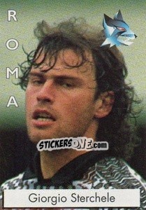 Sticker Giorgio Sterchele - Calcioflash 1996 - Euroflash