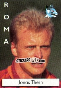 Sticker Jonas Thern - Calcioflash 1996 n. 244 - Euroflash