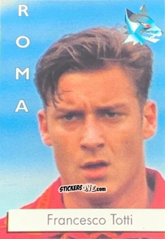 Figurina Francesco Totti - Calcioflash 1996 n. 248 - Euroflash