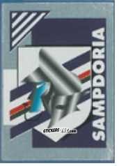 Cromo Scudetto Sampdoria - Calcio Flash 1996 n. SC15 - Euroflash