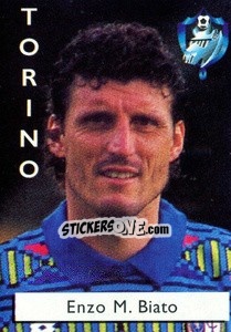 Sticker Enzo M. Biato - Calcioflash 1996 n. 269 - Euroflash