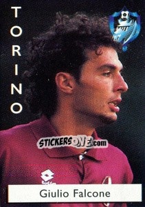Sticker Giulio Falcone - Calcioflash 1996 - Euroflash