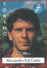 Figurina Alessandro Dal Canto - Calcio Flash 1996 n. 277 - Euroflash