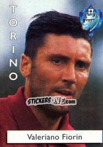 Sticker Valeriano Florin - Calcioflash 1996 - Euroflash