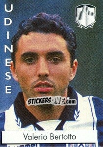 Sticker Valerio Bertotto - Calcioflash 1996 - Euroflash