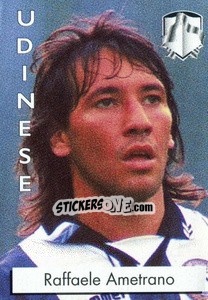 Sticker Raffaele Ametrano - Calcioflash 1996 - Euroflash