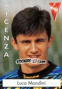 Sticker Luca Mondini - Calcioflash 1996 - Euroflash