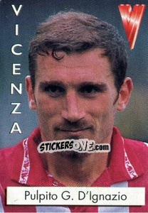 Sticker Pulpito G. D'Ignazio - Calcioflash 1996 n. 308 - Euroflash