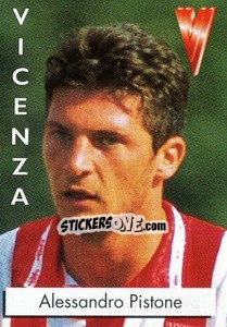 Sticker Alessandro Pistone - Calcioflash 1996 - Euroflash