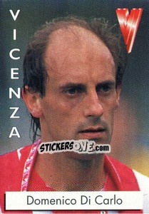 Sticker Domenico Di Carlo - Calcioflash 1996 - Euroflash