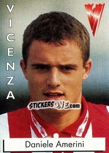 Sticker Daniele Amerini - Calcioflash 1996 n. 315 - Euroflash