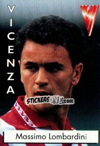Sticker Massimo Lombardini - Calcioflash 1996 n. 316 - Euroflash