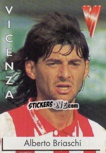 Sticker Alberto Briaschi - Calcioflash 1996 - Euroflash