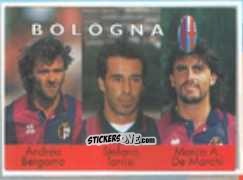 Cromo Andrea Bergamo / Stefano Torrisi / Marco A. De Marchi - Calcio Flash 1996 n. 330 - Euroflash