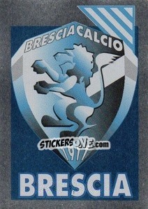 Cromo Scudetto Brescia - Calcioflash 1996 - Euroflash