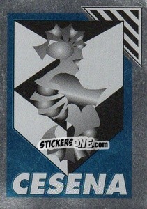 Sticker Scudetto Cesena - Calcioflash 1996 - Euroflash