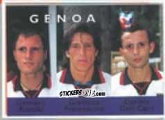 Cromo Gennaro Ruotolo / Gianluca Francesconi / Daniele Delli Carri - Calcio Flash 1996 n. 358 - Euroflash